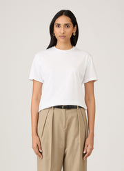 Women's Boy Fit T-shirt in White